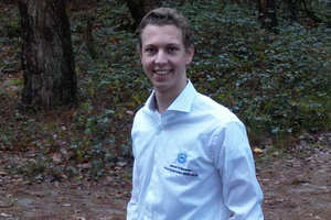 Een foto van vice-voorzitter Jesse Krijgsman